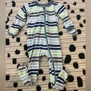 Kickee pants striped sleeper